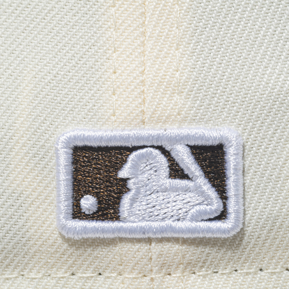 59FIFTY Paisley Undervisor サンディエゴ・パドレス クローム ウォルナット ペイズリーアンダーバイザー