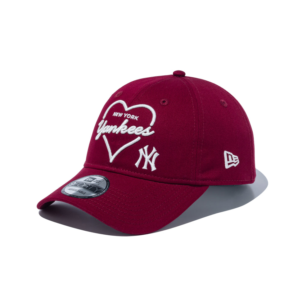 9FORTY アンストラクチャード Heart ニューヨーク・ヤンキース カーディナル