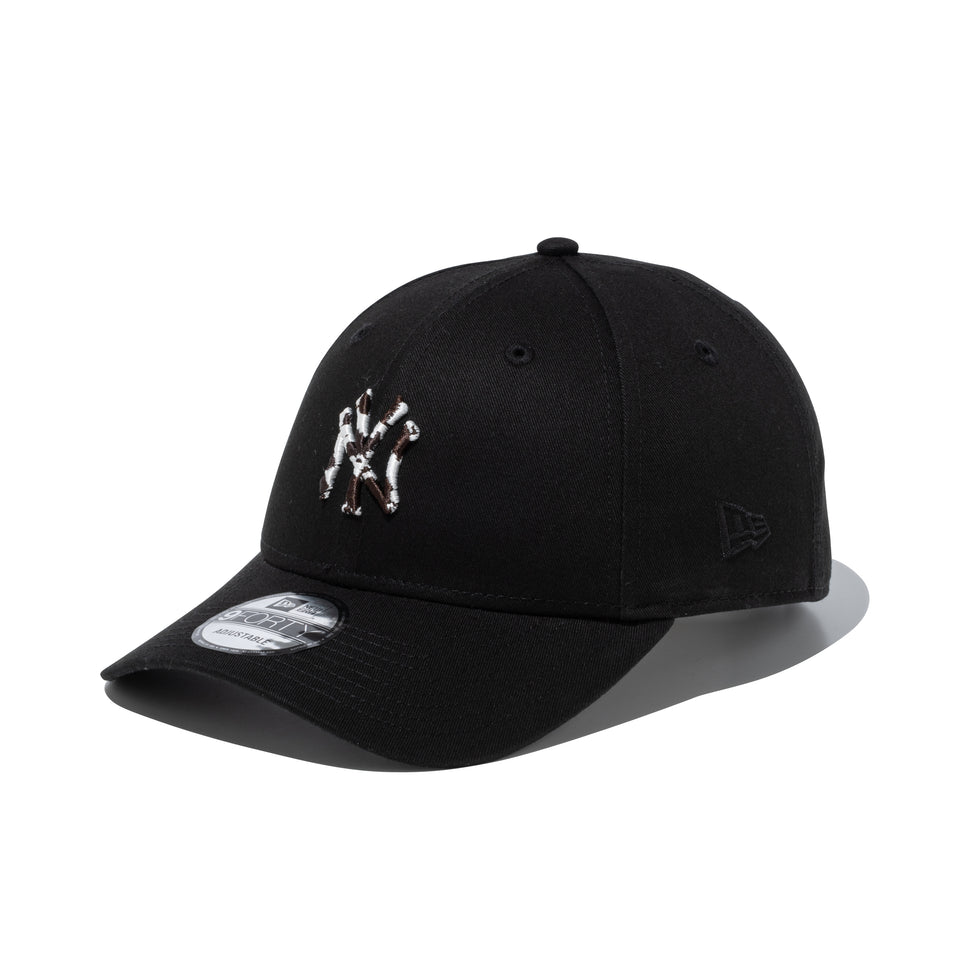 新品☆アニマル柄☆ニューエラ キャップ NEW ERA 9FORTY ヤンキース 9FORTY Animal Logo ニューヨーク・ヤンキース ブラック | ニューエラ