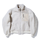 Women's ボアブルゾン ストーン