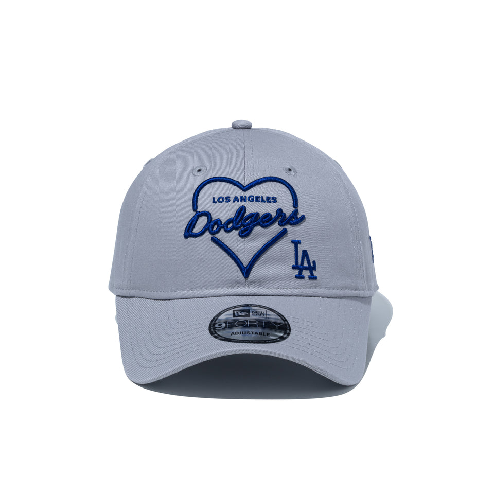 9FORTY アンストラクチャード Heart ロサンゼルス・ドジャース グレー