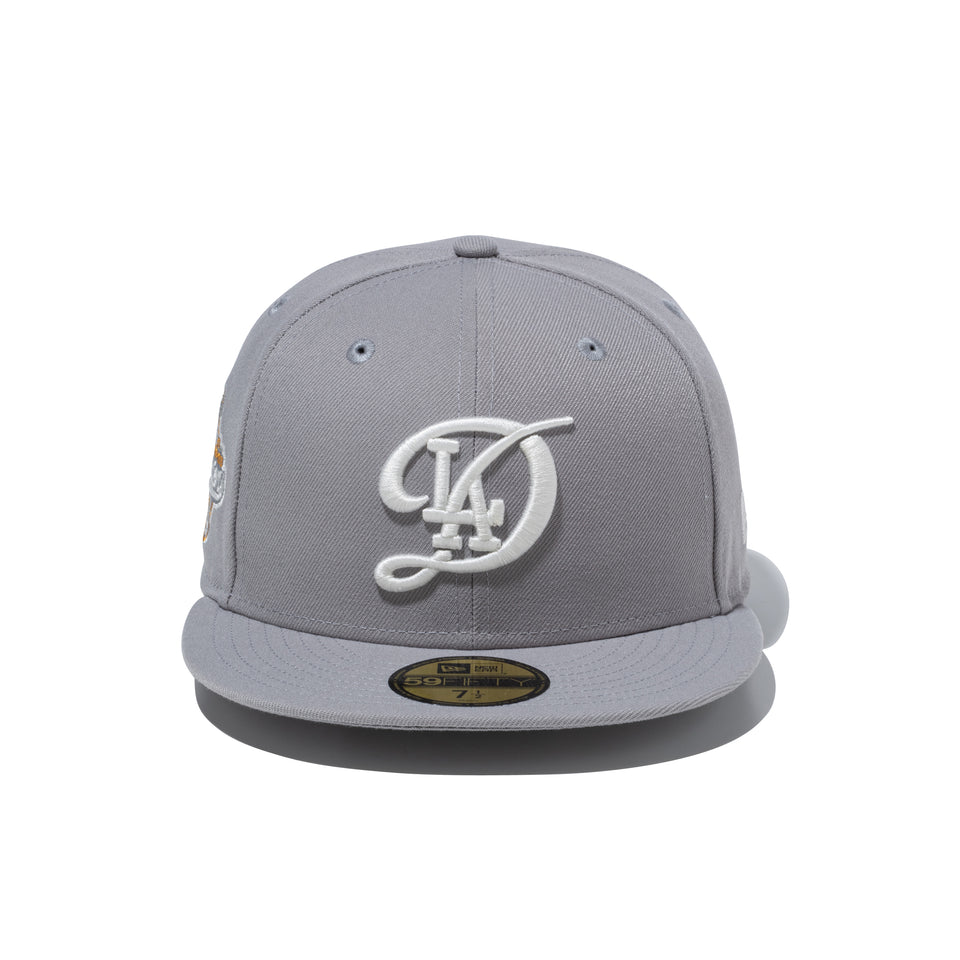 59FIFTY World Series Champion 2025 ロサンゼルス・ドジャース シティーコネクトロゴ グレー