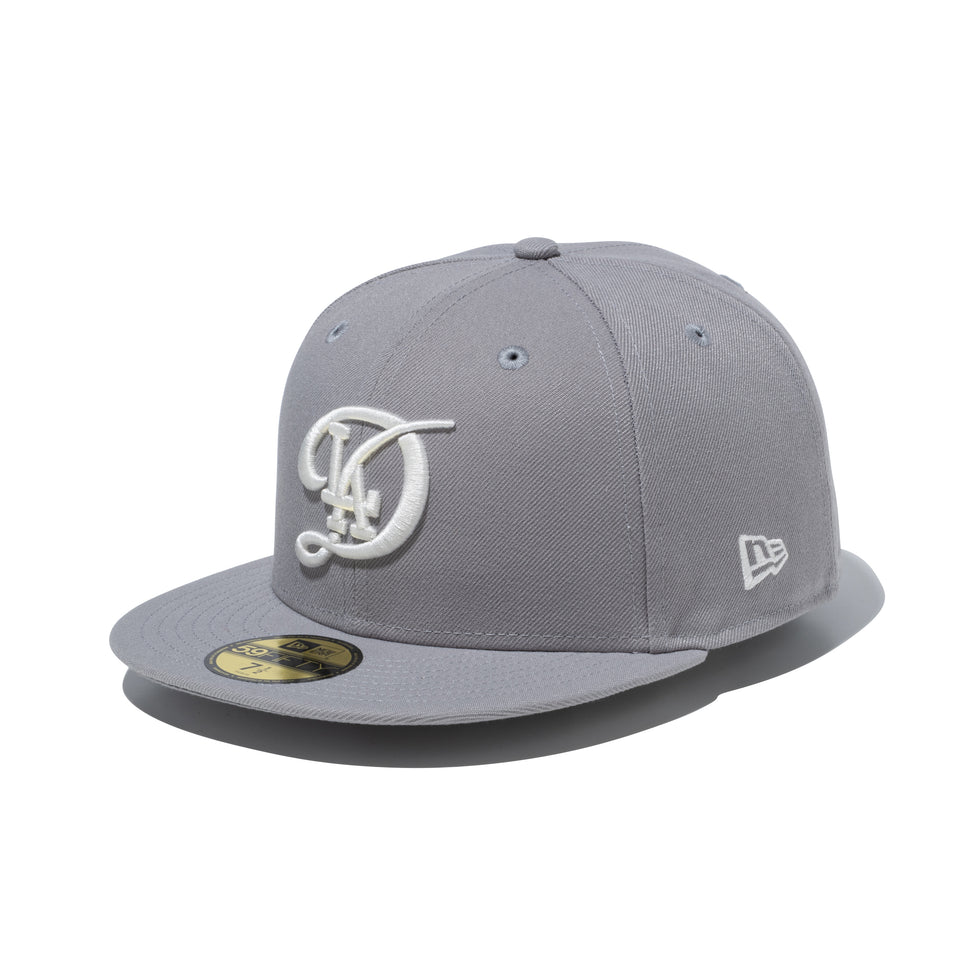59FIFTY World Series Champion 2025 ロサンゼルス・ドジャース シティーコネクトロゴ グレー