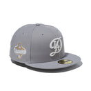 59FIFTY World Series Champion 2025 ロサンゼルス・ドジャース シティーコネクトロゴ グレー