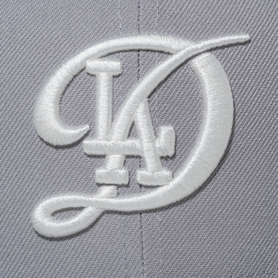 59FIFTY World Series Champion 2025 ロサンゼルス・ドジャース シティーコネクトロゴ グレー