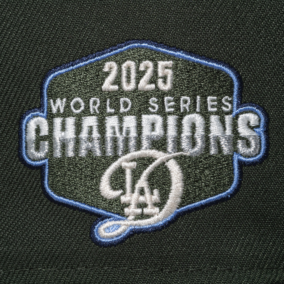 59FIFTY World Series Champion 2025 ロサンゼルス・ドジャース ダークシーウィード