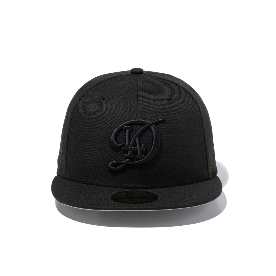 59FIFTY World Series Champion 2025 ロサンゼルス・ドジャース シティーコネクトロゴ ブラック