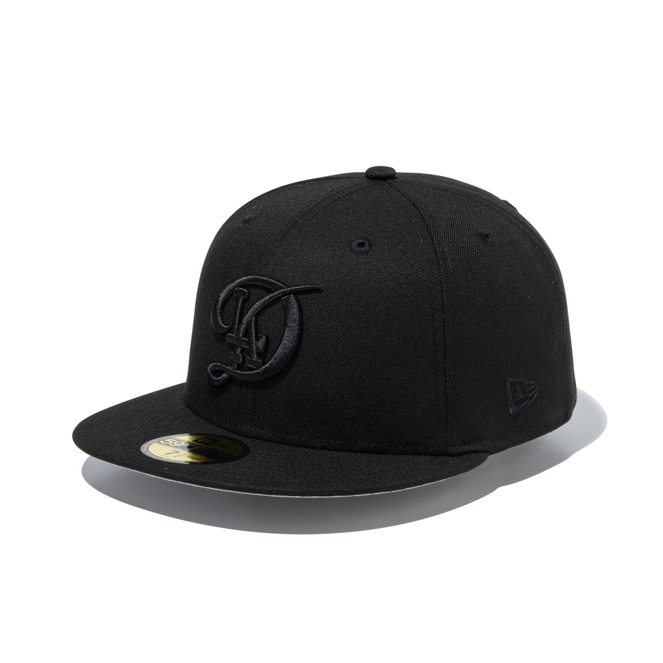 59FIFTY World Series Champion 2025 ロサンゼルス・ドジャース シティーコネクトロゴ ブラック