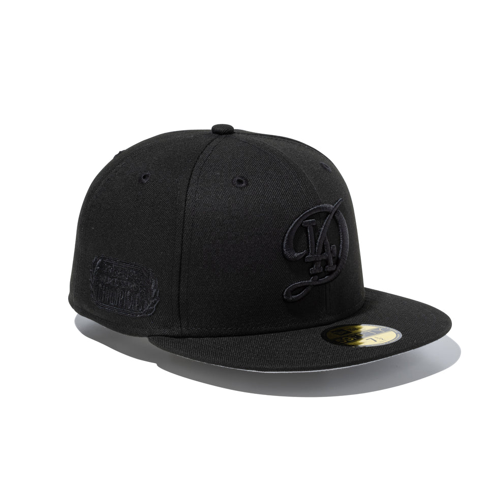 59FIFTY World Series Champion 2025 ロサンゼルス・ドジャース シティーコネクトロゴ ブラック