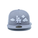 59FIFTY 59FIFTY DAY Memorial Collection ロサンゼルス・ドジャース Pearl Cloud グレー