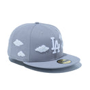 59FIFTY 59FIFTY DAY Memorial Collection ロサンゼルス・ドジャース Pearl Cloud グレー