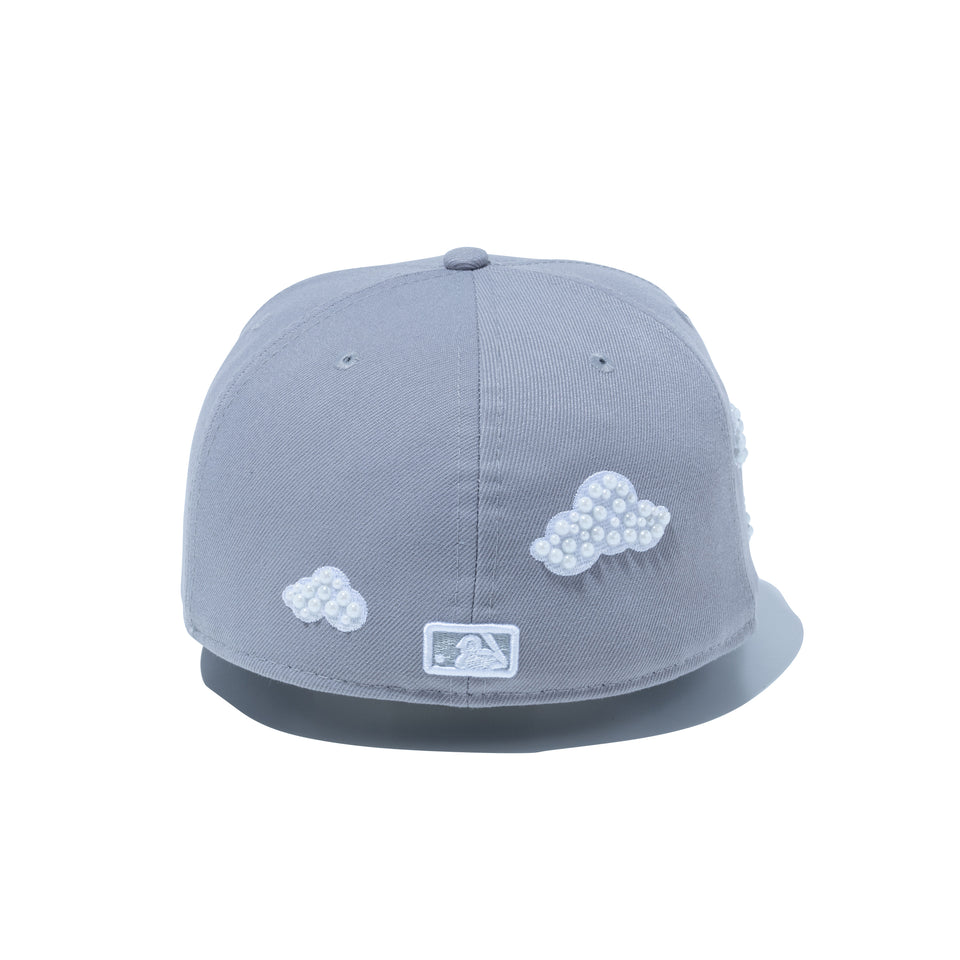 59FIFTY 59FIFTY DAY Memorial Collection ロサンゼルス・ドジャース Pearl Cloud グレー