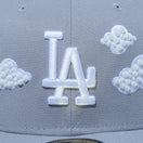 59FIFTY 59FIFTY DAY Memorial Collection ロサンゼルス・ドジャース Pearl Cloud グレー