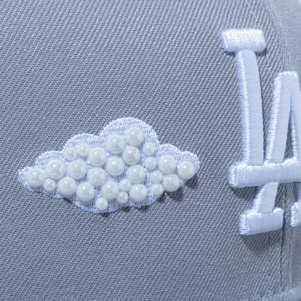 59FIFTY 59FIFTY DAY Memorial Collection ロサンゼルス・ドジャース Pearl Cloud グレー