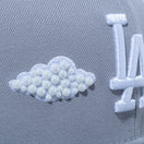 59FIFTY 59FIFTY DAY Memorial Collection ロサンゼルス・ドジャース Pearl Cloud グレー