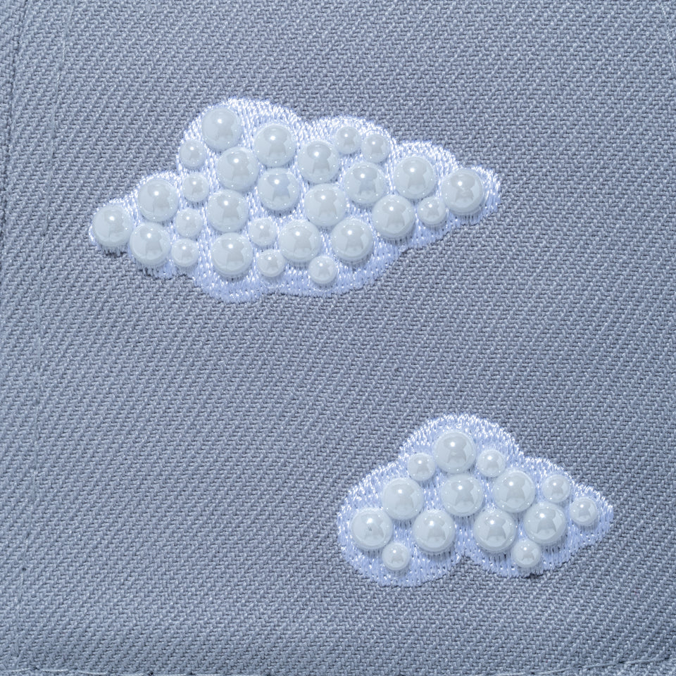 59FIFTY 59FIFTY DAY Memorial Collection ロサンゼルス・ドジャース Pearl Cloud グレー