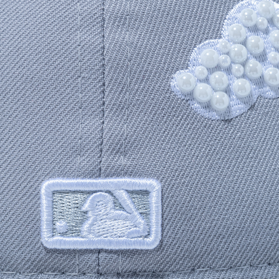 59FIFTY 59FIFTY DAY Memorial Collection ロサンゼルス・ドジャース Pearl Cloud グレー