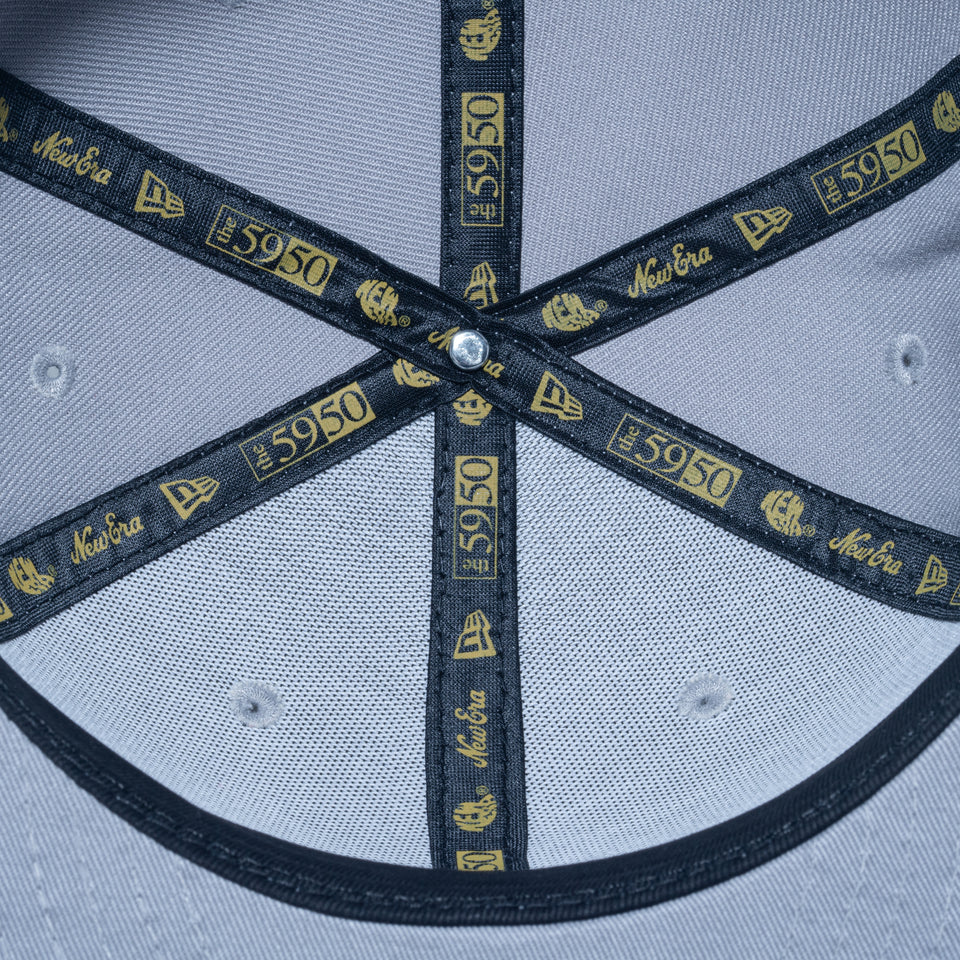 59FIFTY 59FIFTY DAY Memorial Collection ロサンゼルス・ドジャース Pearl Cloud グレー