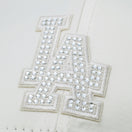 9FORTY White Day Rhinestone ラインストーン ロサンゼルス・ドジャース クローム