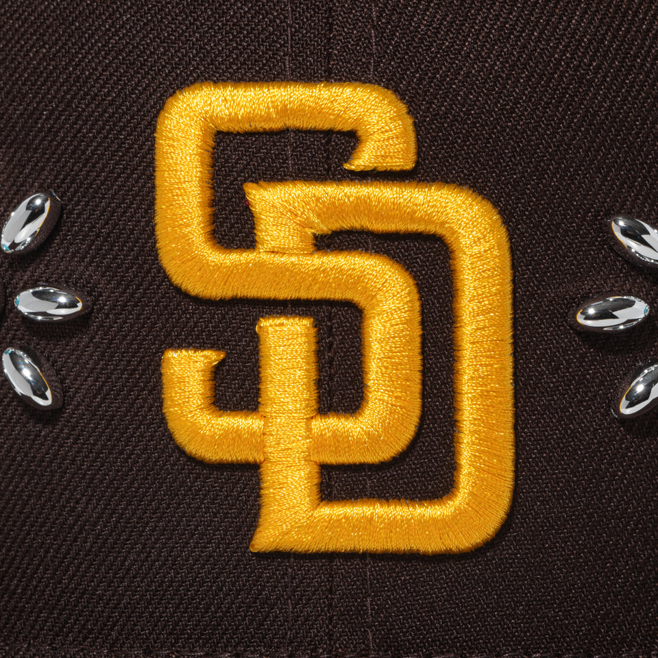 59FIFTY Studs サンディエゴ・パドレス バーントウッド