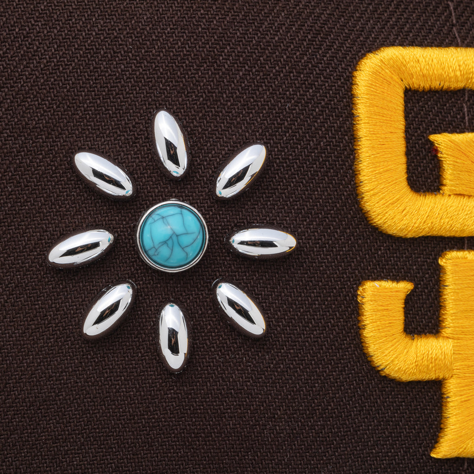 59FIFTY Studs サンディエゴ・パドレス バーントウッド