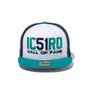 59FIFTY Hall of Fame 2025 Ichiro Suzuki シアトル・マリナーズ IC51RO ホワイト/ネイビー グリーンバイザー