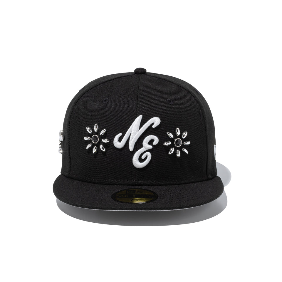 59FIFTY Studs クラシックロゴ ブラック