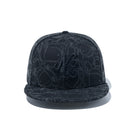 59FIFTY 59FIFTY DAY Memorial Collection クラシックロゴ キャップ オールオーバーエンブロイダリー ブラック
