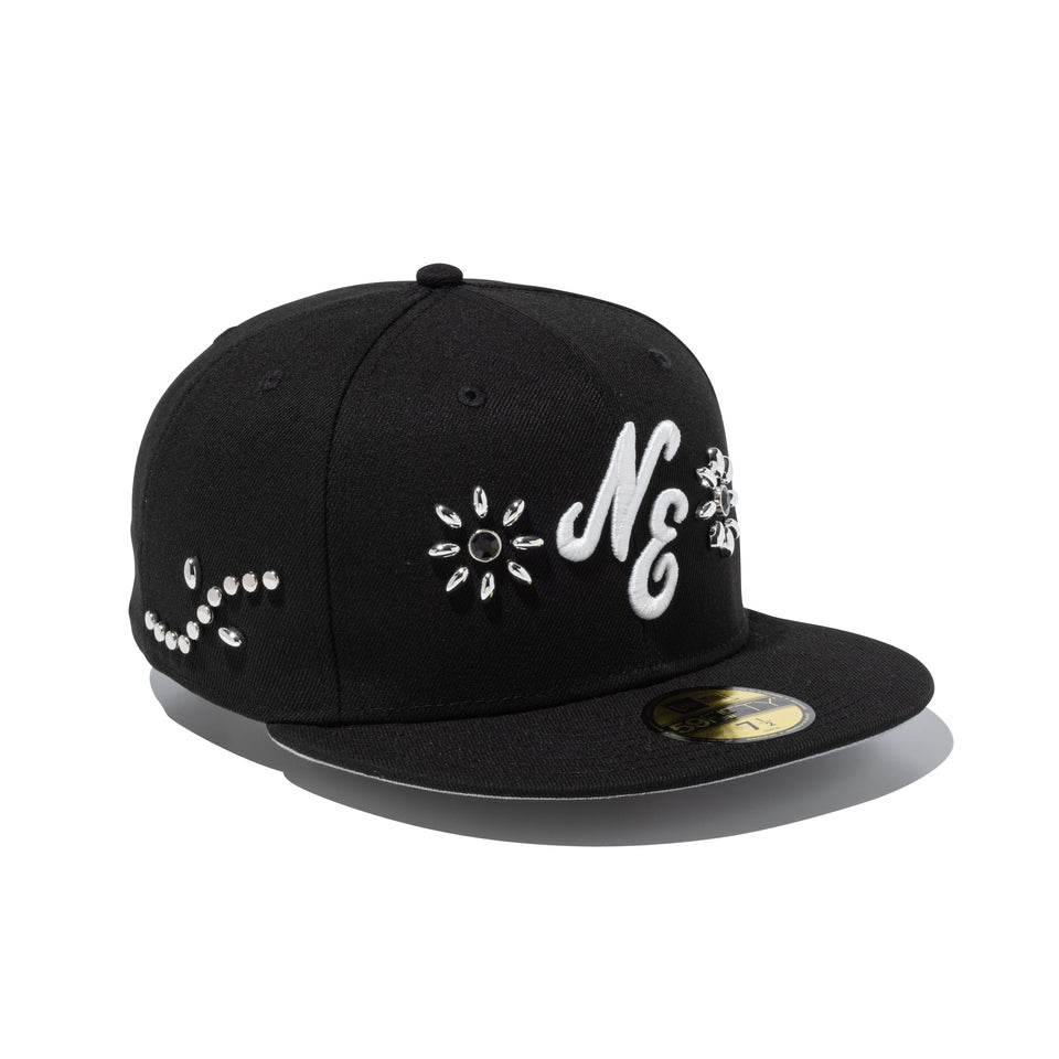 59FIFTY Studs クラシックロゴ ブラック