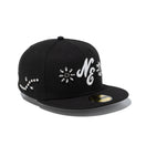 59FIFTY Studs クラシックロゴ ブラック