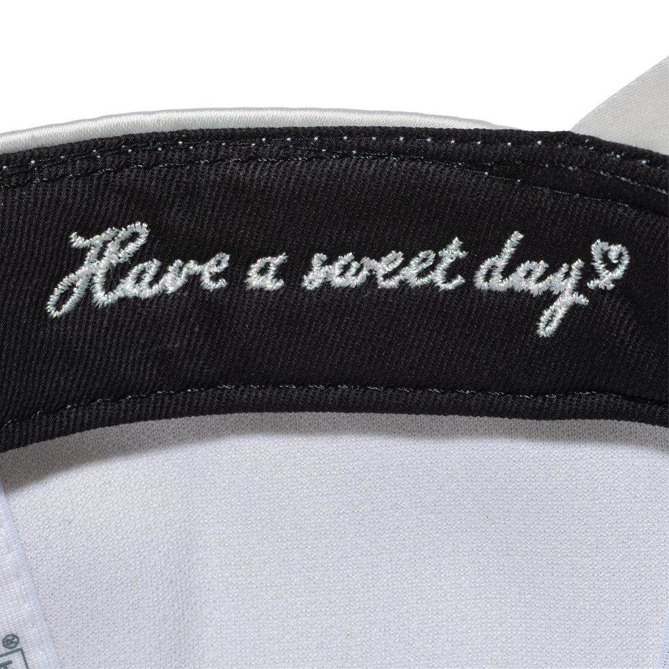 9FORTY White Day Rhinestone ラインストーン クラシックロゴ クローム