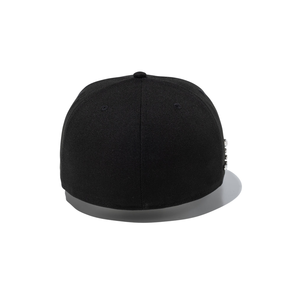 59FIFTY Studs クラシックロゴ ブラック