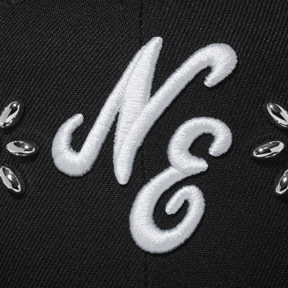 59FIFTY Studs クラシックロゴ ブラック