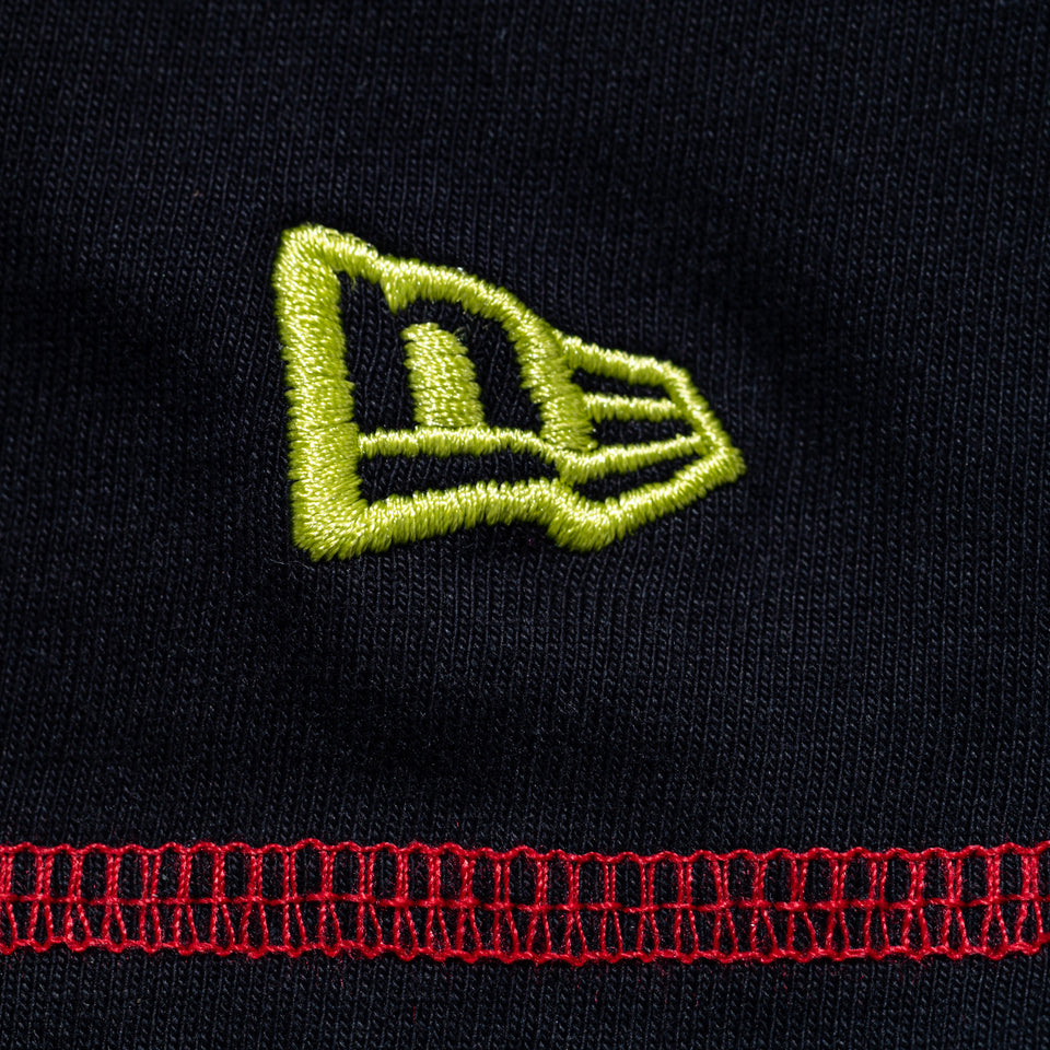 半袖 オーバーサイズド コットン Tシャツ NETFLIX STRANGER THINGS ストレンジャー・シングス Eleven ブラック