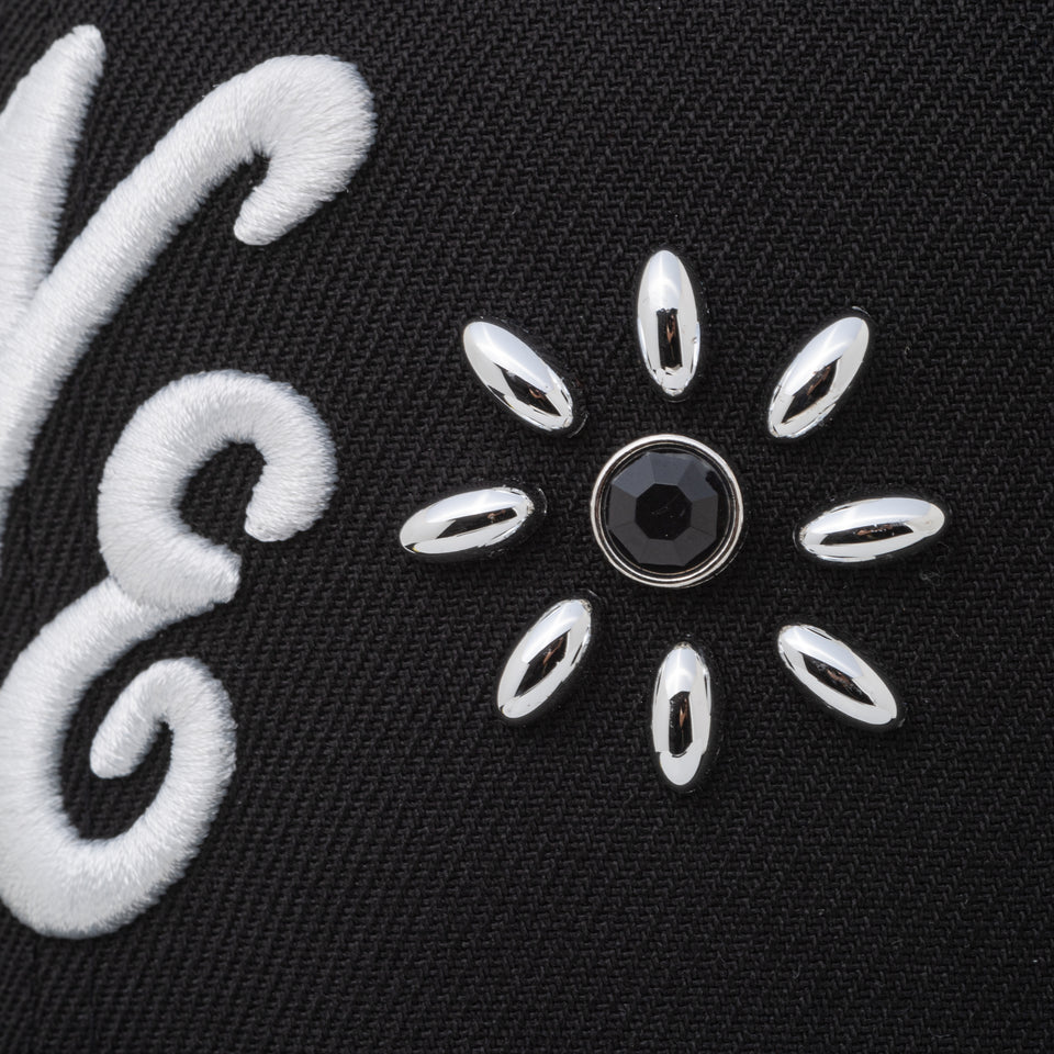 59FIFTY Studs クラシックロゴ ブラック