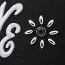 59FIFTY Studs クラシックロゴ ブラック