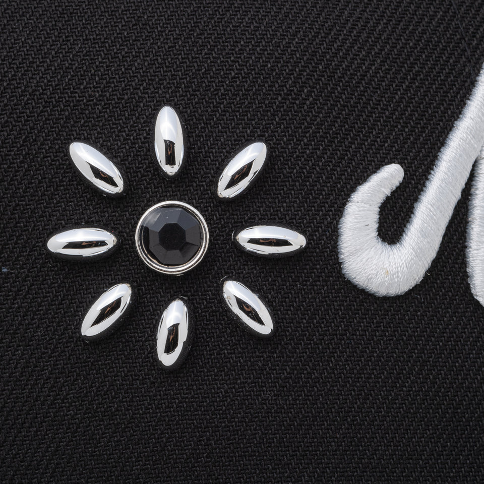 59FIFTY Studs クラシックロゴ ブラック
