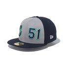 59FIFTY Hall of Fame 2025 Ichiro Suzuki シアトル・マリナーズ グレー/ネイビー