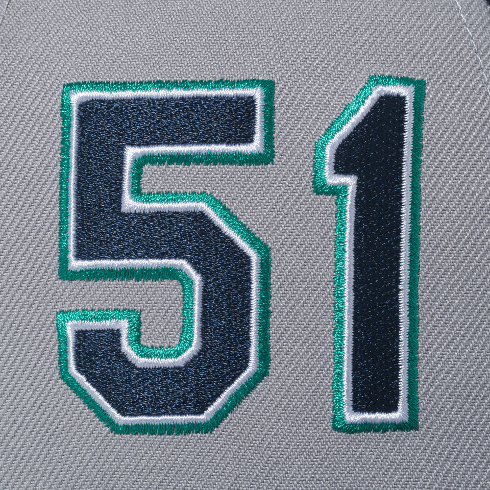 59FIFTY Hall of Fame 2025 Ichiro Suzuki シアトル・マリナーズ グレー/ネイビー