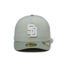PC 59FIFTY A-Frame Crinkle サンディエゴ・パドレス エメラルドグリーン