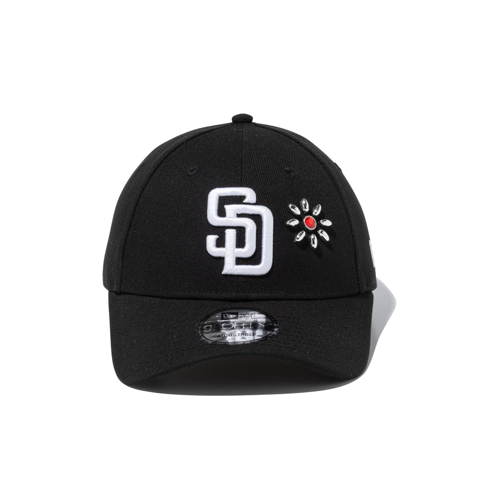 9FORTY Studs サンディエゴ・パドレス ブラック
