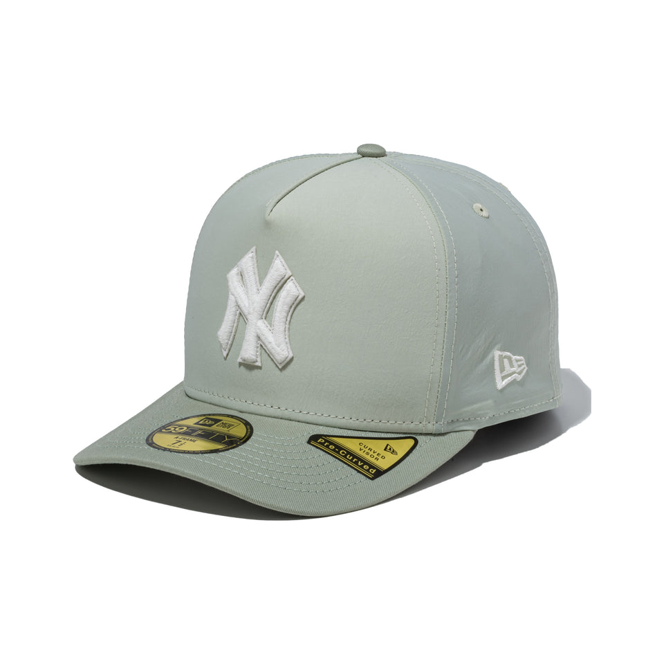 PC 59FIFTY A-Frame Crinkle ニューヨーク・ヤンキース エメラルドグリーン