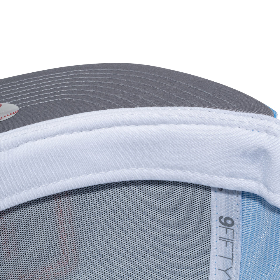 9FIFTY A-Frame Pinstripe Ripstop サンディエゴ・パドレス ライトブルー