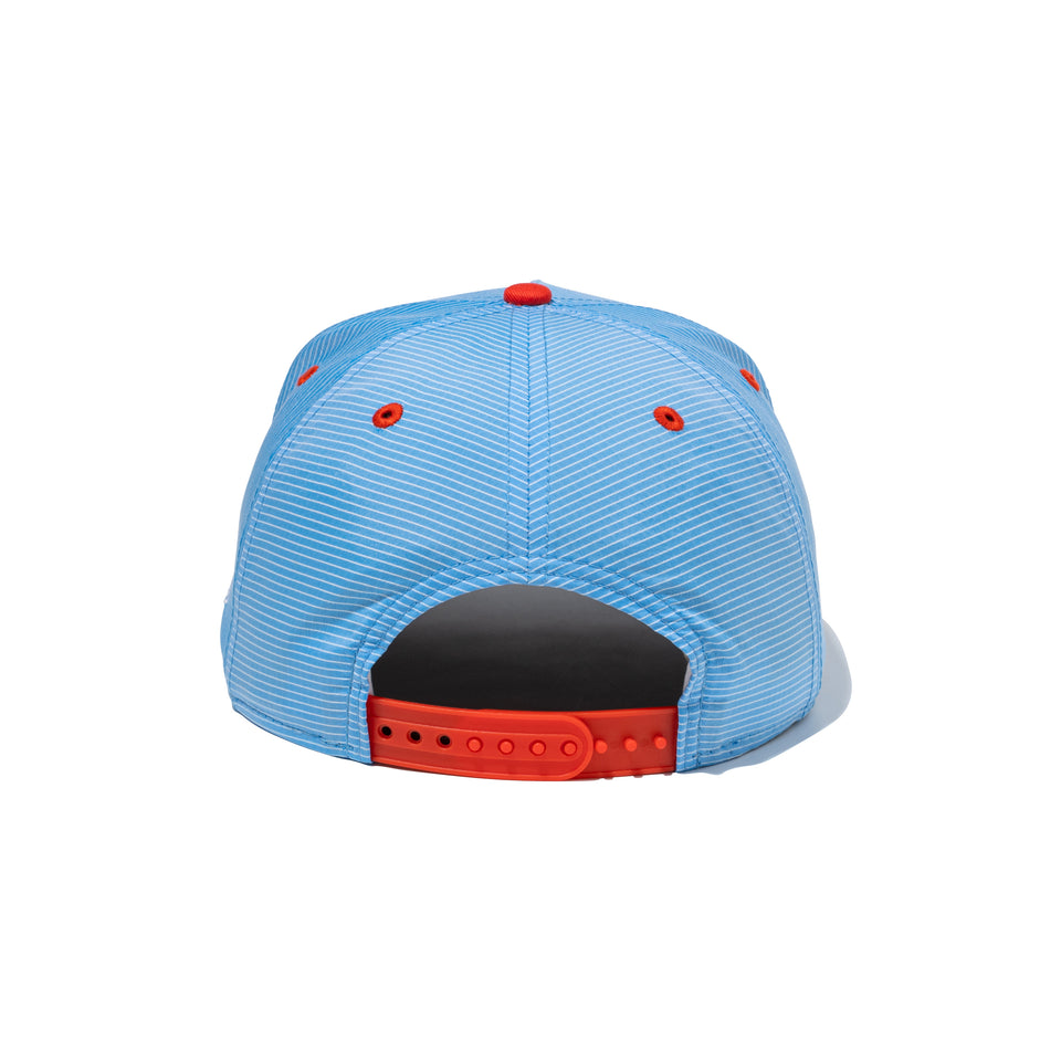 9FIFTY A-Frame Pinstripe Ripstop サンディエゴ・パドレス ライトブルー