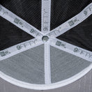 9FIFTY A-Frame Pinstripe Ripstop ニューヨーク・ヤンキース グレー