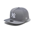 9FIFTY A-Frame Pinstripe Ripstop ニューヨーク・ヤンキース グレー
