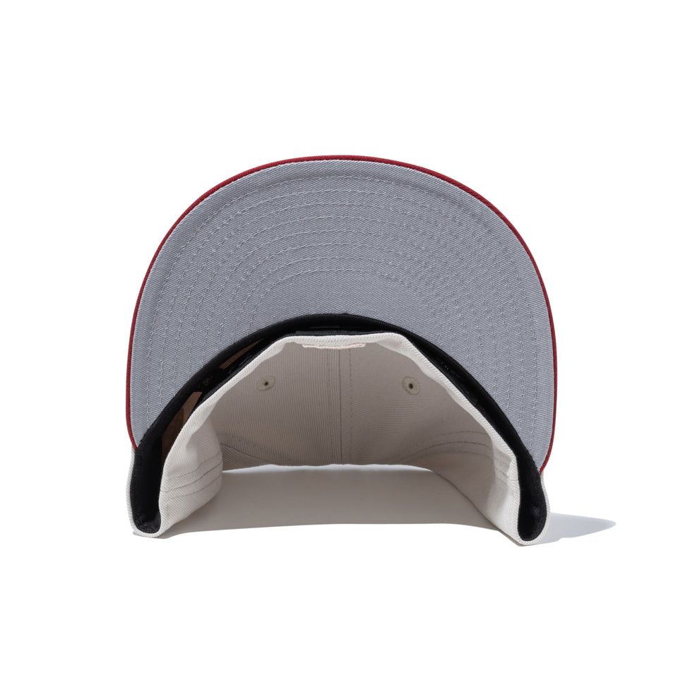 59FIFTY Rising Sun ニューヨーク・ヤンキース ストーン レッドバイザー