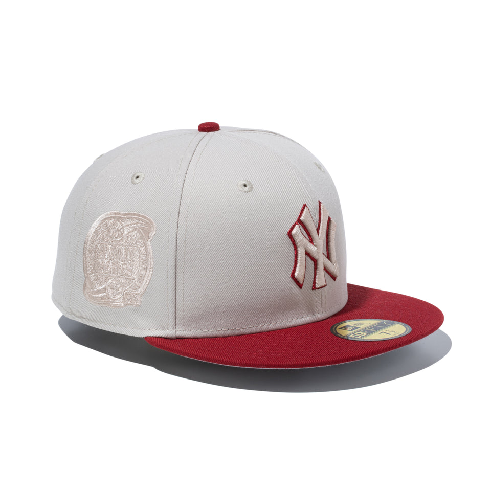 59FIFTY Rising Sun ニューヨーク・ヤンキース ストーン レッド