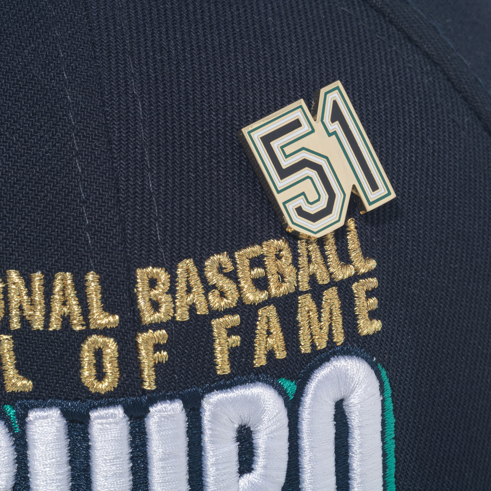LP 9FIFTY Hall of Fame 2025 Ichiro Suzuki シアトル・マリナーズ ピンズ ネイビー