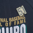 LP 9FIFTY Hall of Fame 2025 Ichiro Suzuki シアトル・マリナーズ ピンズ ネイビー